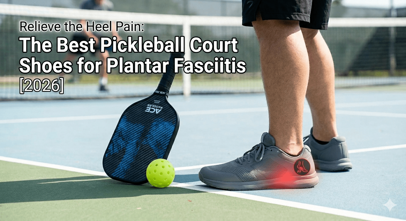 best pickleball court shoes for plantar fasciitis review