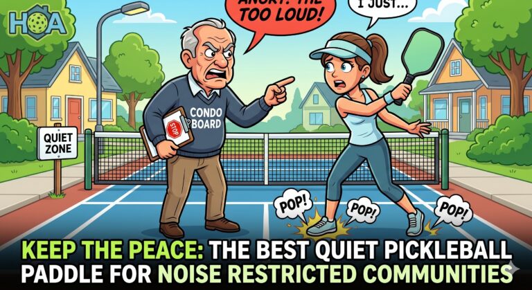 Keep the Peace: The Best Quiet Pickleball Paddle for Noise Restricted Communities [2026]