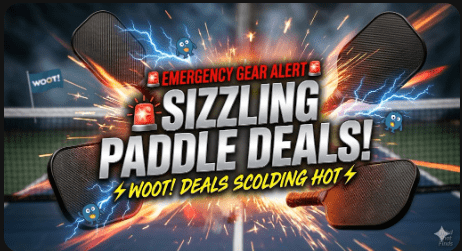 Woot pickleball paddle deal