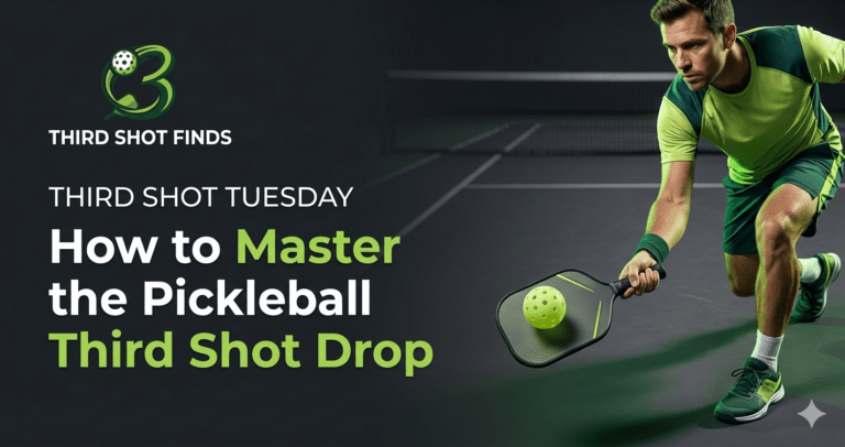 pickleball third shot drop
