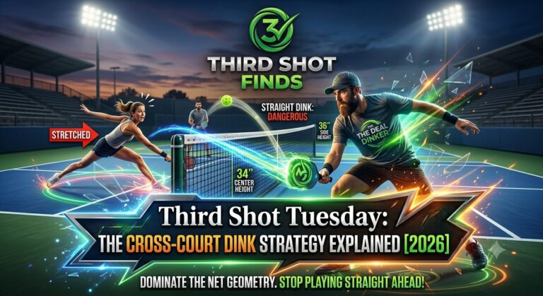 cross court dink strategy