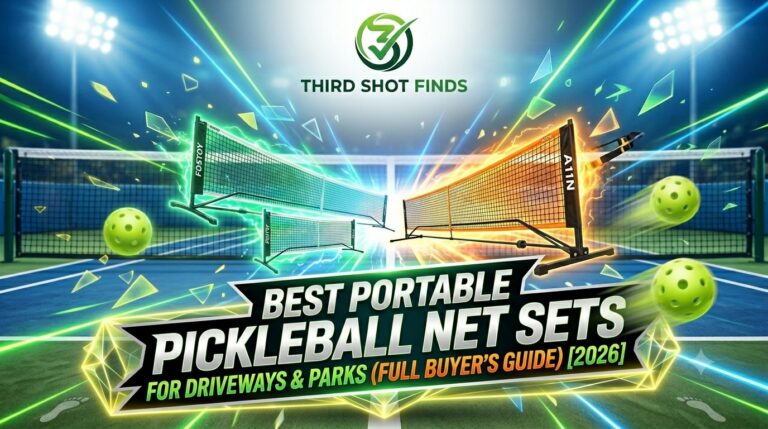 driveway pickleball net
