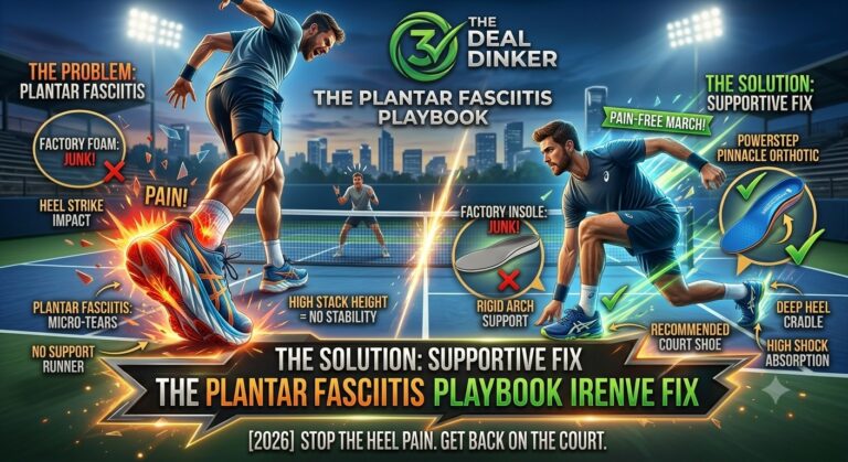 best pickleball shoes for plantar fasciitis