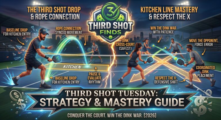 pickleball dinking strategy 2026