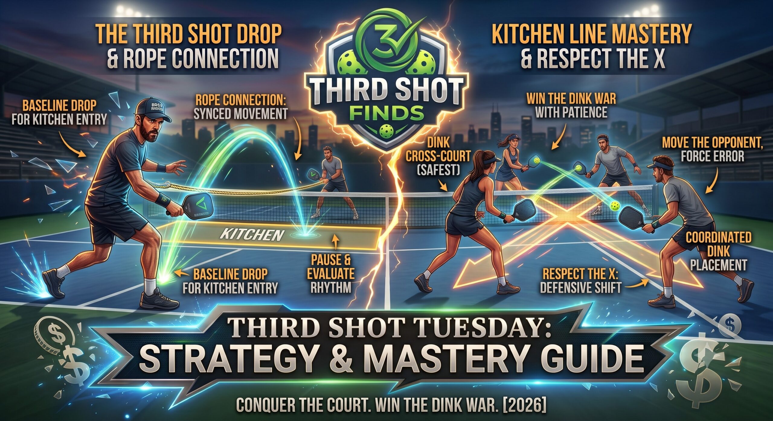pickleball dinking strategy 2026