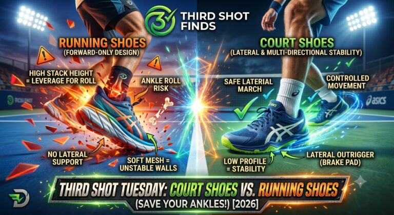 running shoes pickleball shoes