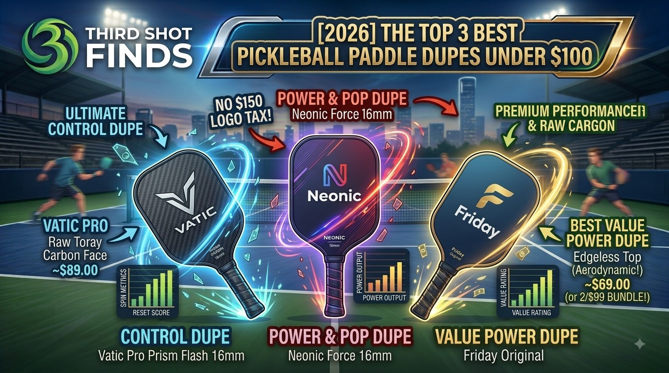 best-pickleball-paddle-dupes-under-100