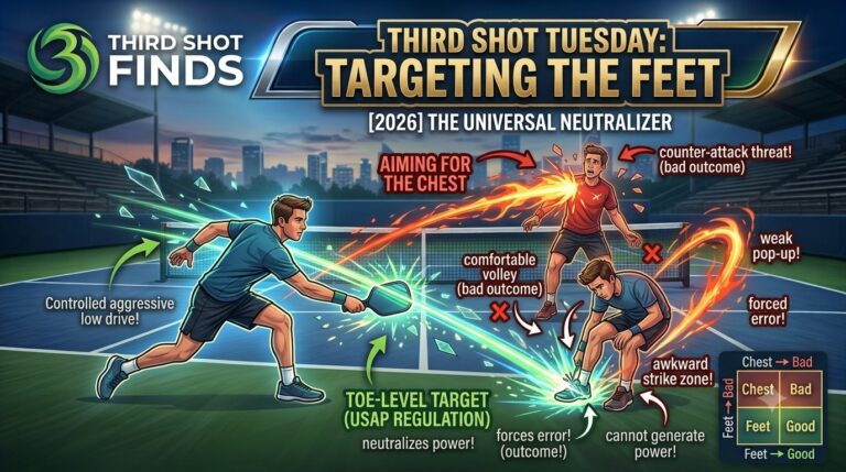 targeting-pickleball-opponents-feet-strategy